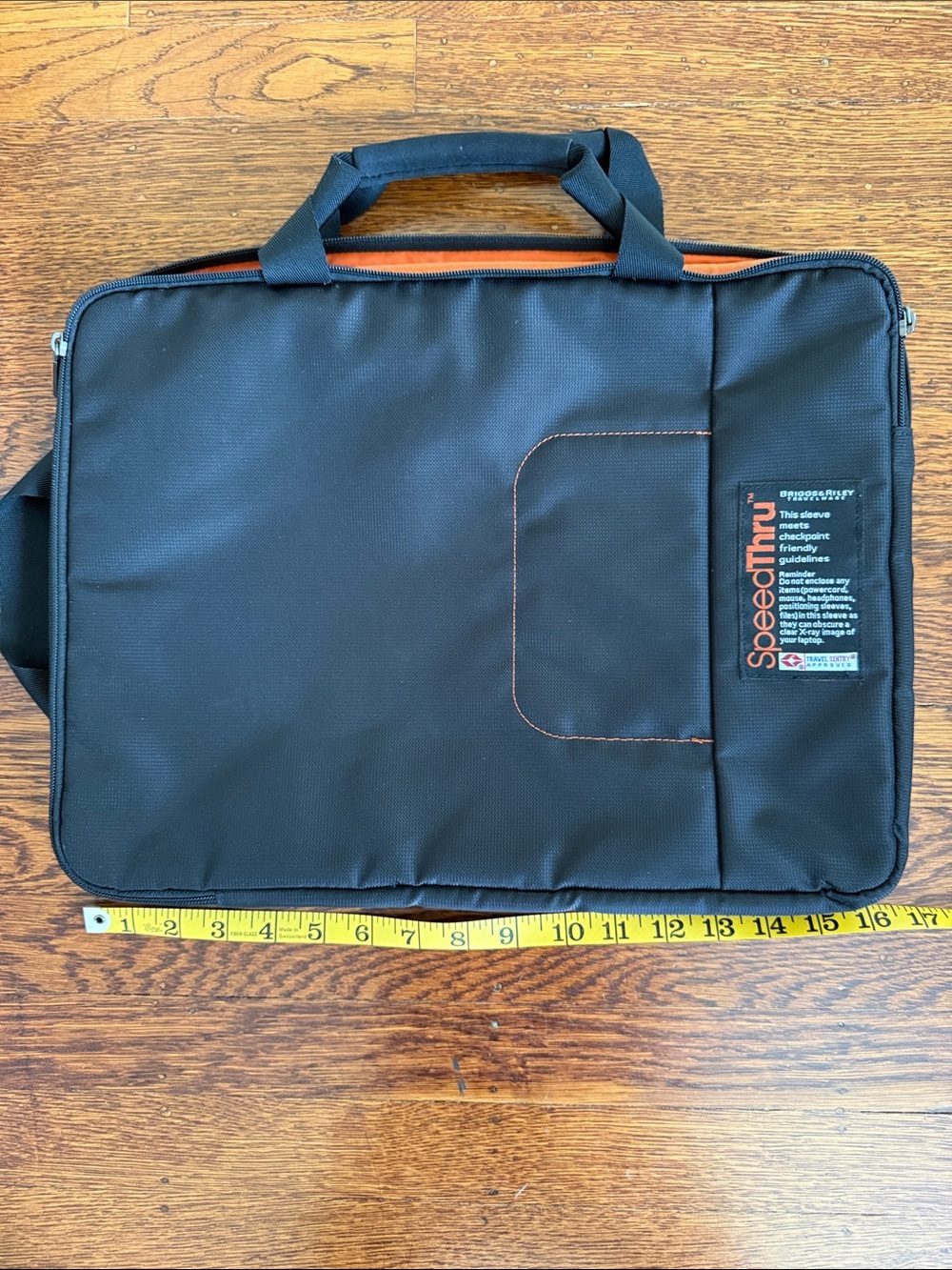 New Briggs & Riley SpeedThru laptop sleeve briefcase